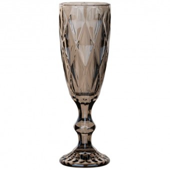 Набор бокалов для шампанского "ромбо" 6шт. 150мл. / в=20 см. Lefard (691-020)