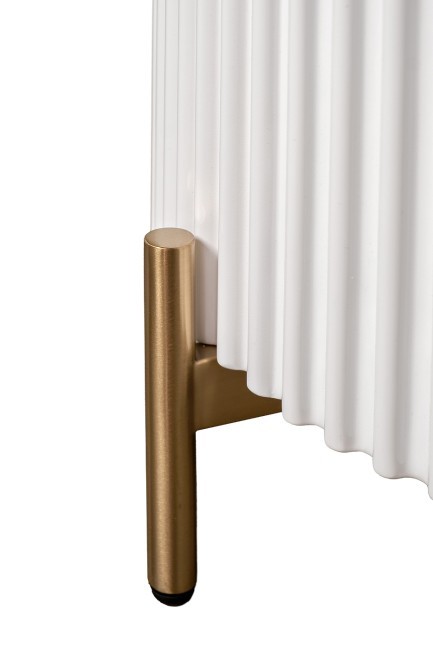 Тумбочка 2 ящика с мраморной столешницей d51*55см (TT-00011263)