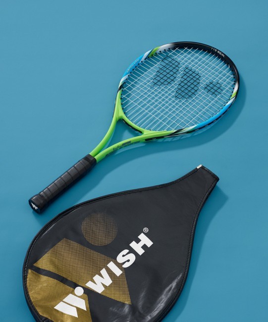 Ракетка для большого тенниса WISH AlumTec 2577 27", зеленый (1585196)