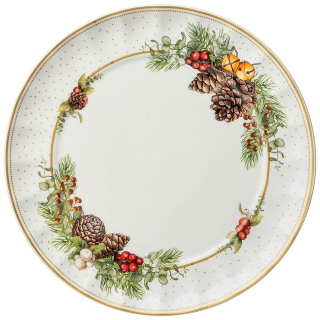 Тарелка закусочная lefard "celebration" 20 см (54-600) 