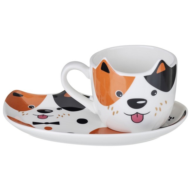 Набор для завтрака lefard "dog", 2 пр.: кружка 190 мл, тарелка 18*12 см Lefard (260-1118) Набор для завтрака lefard "dog", 2 пр.: кружка 190 мл, тарелка 18*12 см Lefard (260-1118)