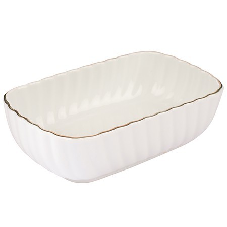 Блюдо сервировочное для подачи керамика 14х9х4 LR (90071-508-8) Блюдо сервировочное для подачи керамика 14х9х4 LR (90071-508-8)