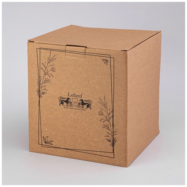 Ваза коллекция "жемчужина" 20*20*21.6см цвет:белый Lefard (374-143)