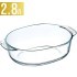 Форма для выпечки высокая 2,8л 31,4х22х8,5см стекло LR (28692)