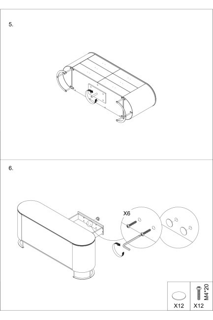 Комод коричневый 165*44,5*71см (TT-00011444)
