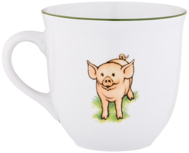 Кружка 450 мл высота=10 см DUBI (606-857)