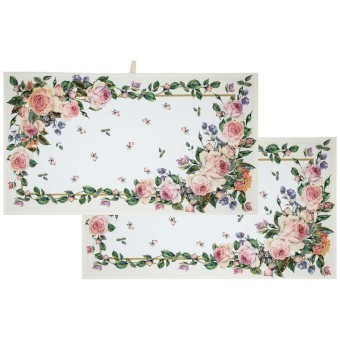 Набор  полотенец из 2-х шт "винтаж"40х70 см ,кремовый, 100% хлопок,твил Lefard (850-714-61) Набор  полотенец из 2-х шт "винтаж"40х70 см ,кремовый, 100% хлопок,твил Lefard (850-714-61)