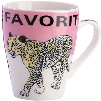 Кружка 340 мл Леопард (мин. 4шт)LR (31231) Кружка 340 мл Леопард (мин. 4шт)LR (31231)