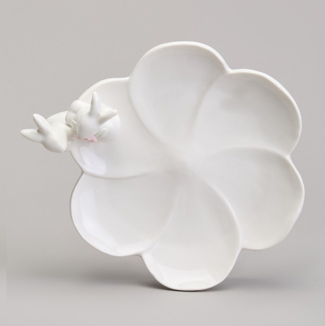 Блюдо сервировочное "кролики" 22,6х18,8х6,8 см LEFARD (146-2164)