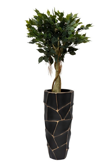 Фикус искусственный в горшке 95см (TT-00011655)