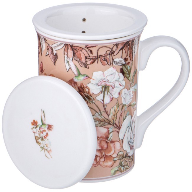 Кружка заварочная lefard "compliment" с ситом и крышкой 300 мл Lefard (417-088) Кружка заварочная lefard "compliment" с ситом и крышкой 300 мл Lefard (417-088)