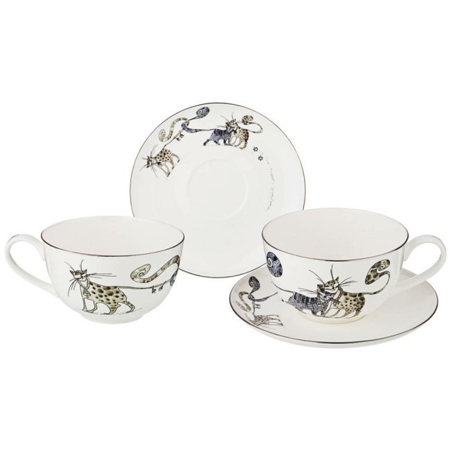 Чайный набор lefard "котики" на 2 пер. 4 пр. 300 мл Lefard (86-2315) Чайный набор lefard "котики" на 2 пер. 4 пр. 300 мл Lefard (86-2315)