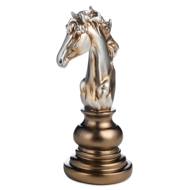 Фигурка декоративная "шахматная фигура конь" 10,5*8,5*20 см Lefard (146-2201) Фигурка декоративная "шахматная фигура конь" 10,5*8,5*20 см Lefard (146-2201)
