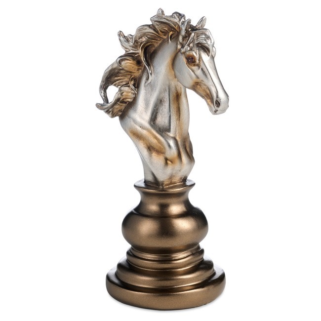 Фигурка декоративная "шахматная фигура конь" 10,5*8,5*20 см Lefard (146-2201) Фигурка декоративная "шахматная фигура конь" 10,5*8,5*20 см Lefard (146-2201)