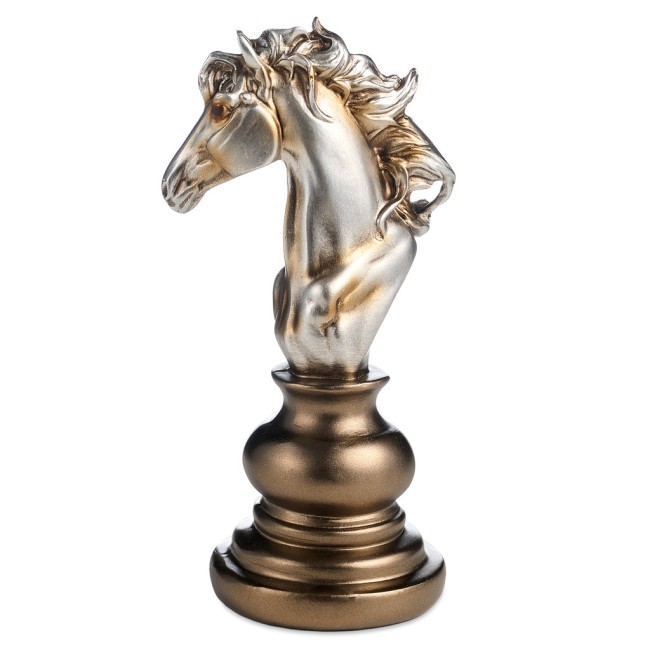 Фигурка декоративная "шахматная фигура конь" 10,5*8,5*20 см Lefard (146-2201) Фигурка декоративная "шахматная фигура конь" 10,5*8,5*20 см Lefard (146-2201)