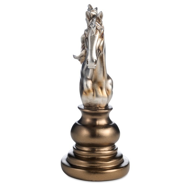 Фигурка декоративная "шахматная фигура конь" 10,5*8,5*20 см Lefard (146-2201) Фигурка декоративная "шахматная фигура конь" 10,5*8,5*20 см Lefard (146-2201)