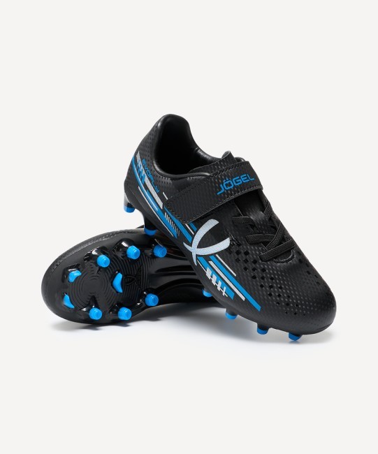 Бутсы футбольные JOGEL Evofly FG Talant Black/blue, детский (2134470)