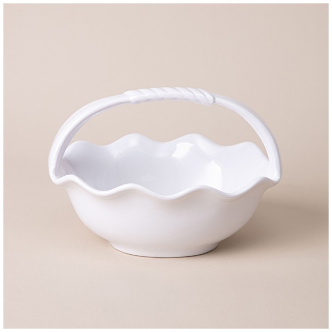 Ваза для фруктов с ручкой 20х16х15 см Lefard (763-095)