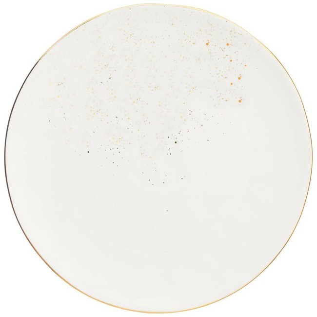 Тарелка закусочная bronco "gold" 22 см Bronco (263-1081)
