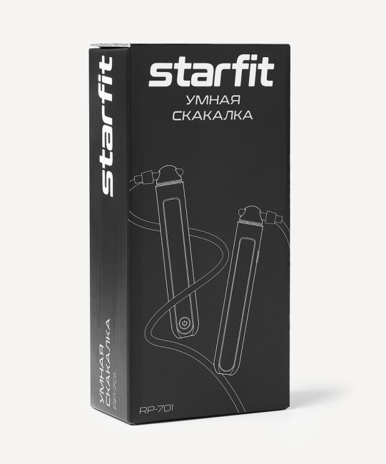 Скакалка STARFIT RP-701, умная, 3 м, черный (2123208) Скакалка STARFIT RP-701, умная, 3 м, черный (2123208)