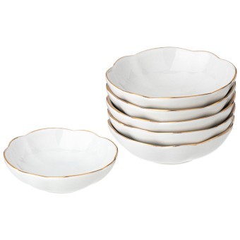 Набор розеток lefard "venezia" 6 шт. 9 см (кор-18наб) Lefard (55-3023)