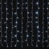 Электрогирлянда Vegas 31V Занавес 500 теплых LED ламп, 20 нитей, 4*2,5 м, 8 режимов, пульт 55166 (88155)