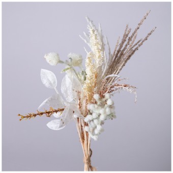 Цветочная композиция из помпасной травы длина 45см Lefard (535-369) Цветочная композиция из помпасной травы длина 45см Lefard (535-369)
