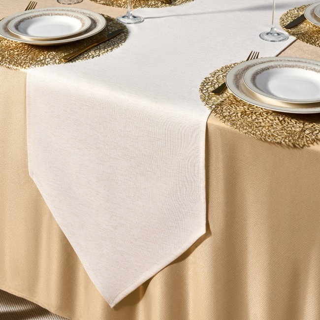 Дорожка на стол 45х150 cm  "феерия. золото", цвет: бежевый, tm lefard, полиэстер 100% Lefard (986-003-3)