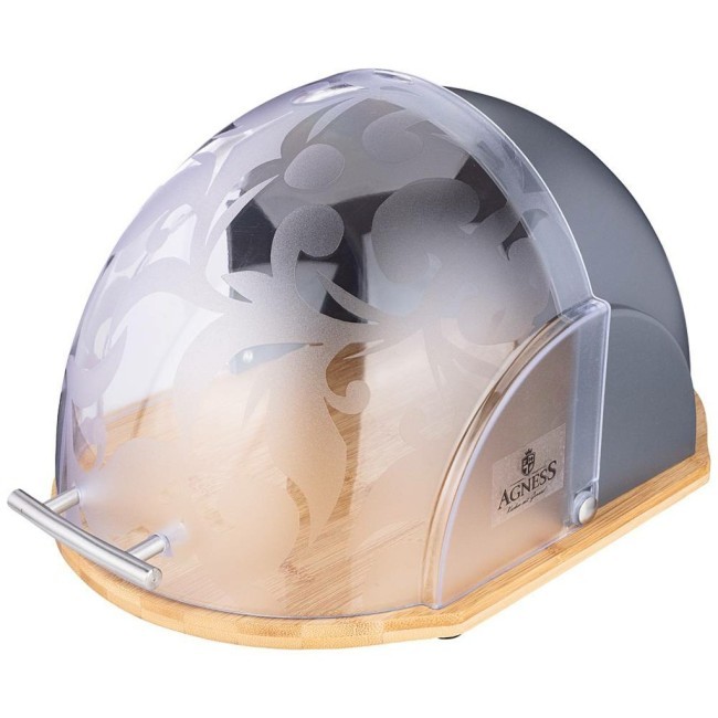 Хлебница agness деревянная с комбинированной крышкой 36*26*20 см Agness (938-069) Хлебница agness деревянная с комбинированной крышкой 36*26*20 см Agness (938-069)