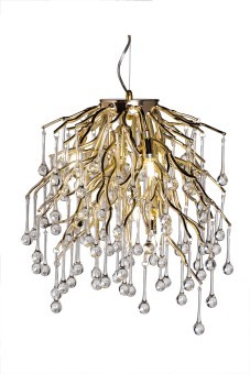 Люстра d.45*h.45см, металл цвет золото (TT-00012893) Люстра d.45*h.45см, металл цвет золото (TT-00012893)