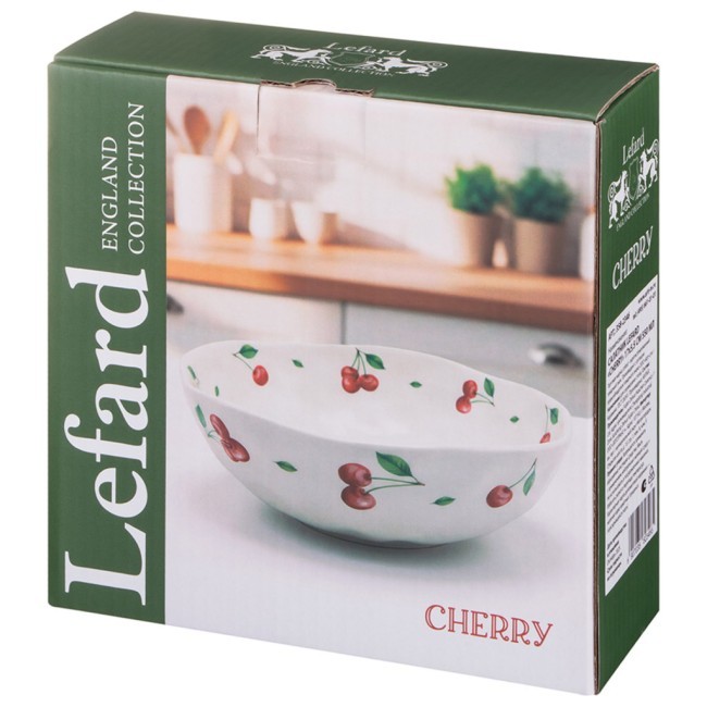 Салатник lefard "cherry" 17*5,5 см 550 мл Lefard (358-2346) Салатник lefard "cherry" 17*5,5 см 550 мл Lefard (358-2346)