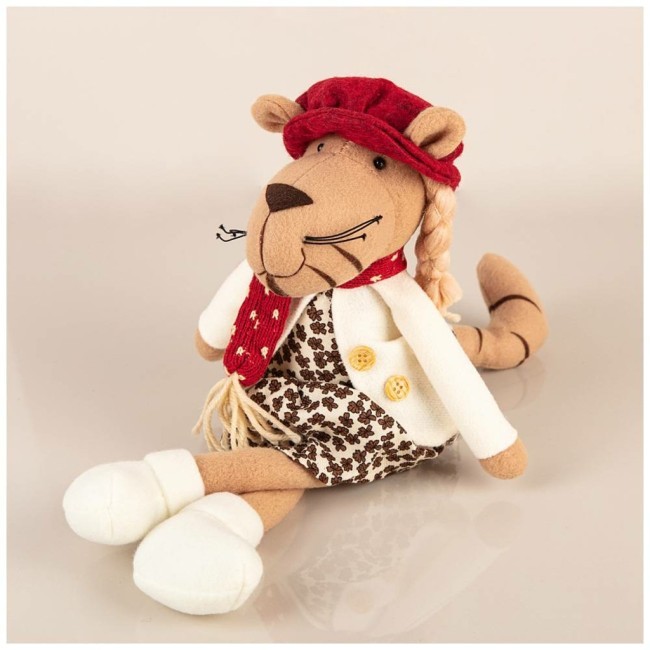 Фигурка тигр сидящий коллекция "модные истории" 33 см Lefard (476-151)