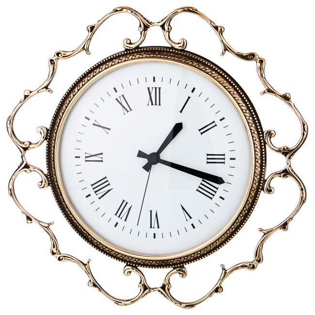 Часы настенные 34*34 см.диаметр циферблата=22 см. STILARS (333-379)