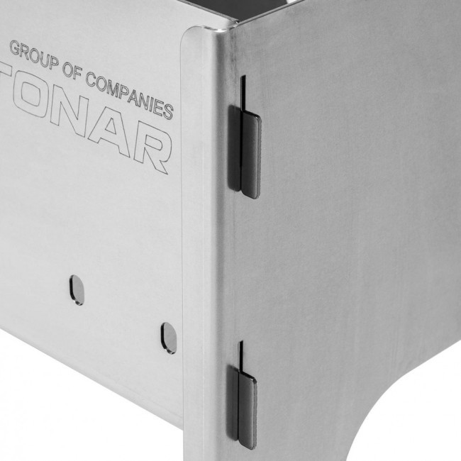 Мангал разборный Тонар в чехле, сталь 2 мм + 6 шампуров (77226) Мангал разборный Тонар в чехле, сталь 2 мм + 6 шампуров (77226)