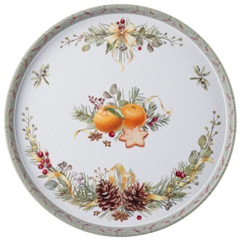 Поднос сервировочный agness "мандарин" 33*2,1 см (898-259) Поднос сервировочный agness "мандарин" 33*2,1 см (898-259)
