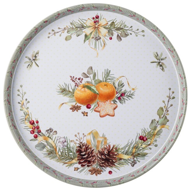 Поднос сервировочный agness "мандарин" 33*2,1 см (898-259) Поднос сервировочный agness "мандарин" 33*2,1 см (898-259)