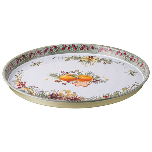 Поднос сервировочный agness "мандарин" 33*2,1 см (898-259) Поднос сервировочный agness "мандарин" 33*2,1 см (898-259)