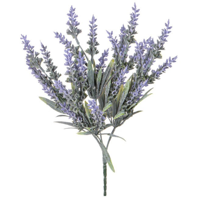 Ветка искусственная "лаванда"  10*25*16см Lefard (268-124)
