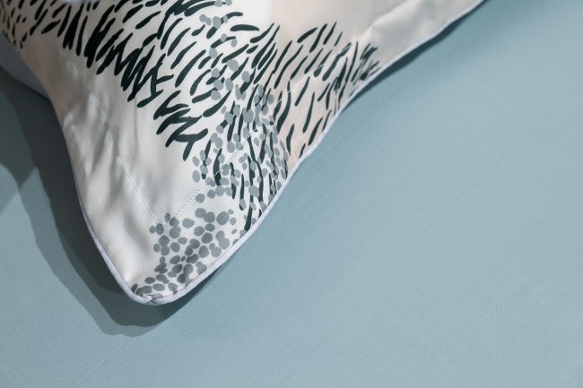 Комплект наволочек Нувола принт тенсель бирюзовый 70*70 (2шт) (TT-00011357) Комплект наволочек Нувола принт тенсель бирюзовый 70*70 (2шт) (TT-00011357)