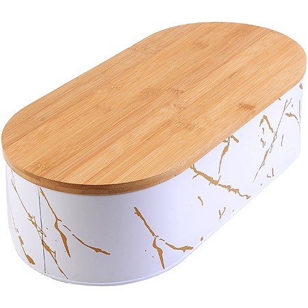 Хлебница 44х21х12,5 угл.сталь/бамбук Mayer&Boch (31398)