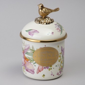 Банка для сыпучих продуктов agness, серия irises 9х9см, 500мл Agness (950-580)