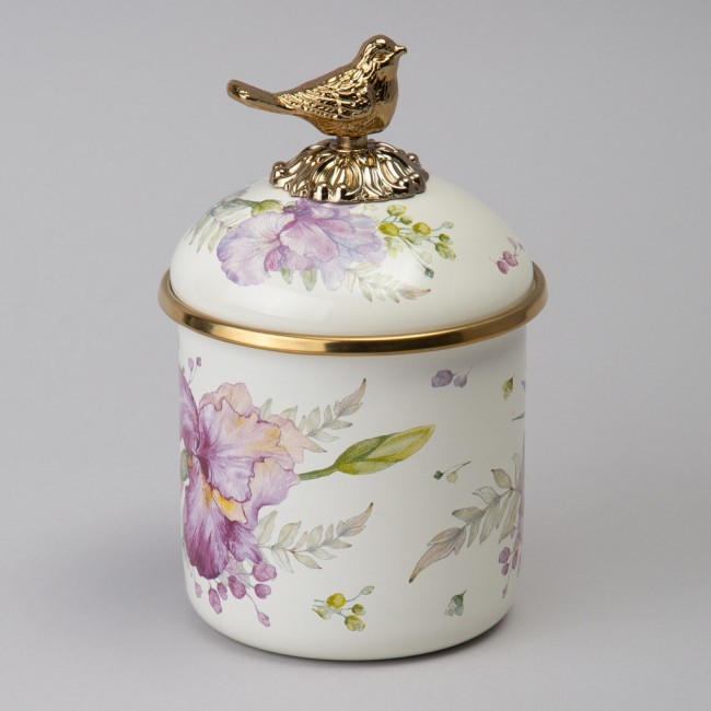 Банка для сыпучих продуктов agness, серия irises 9х9см, 500мл Agness (950-580) Банка для сыпучих продуктов agness, серия irises 9х9см, 500мл Agness (950-580)