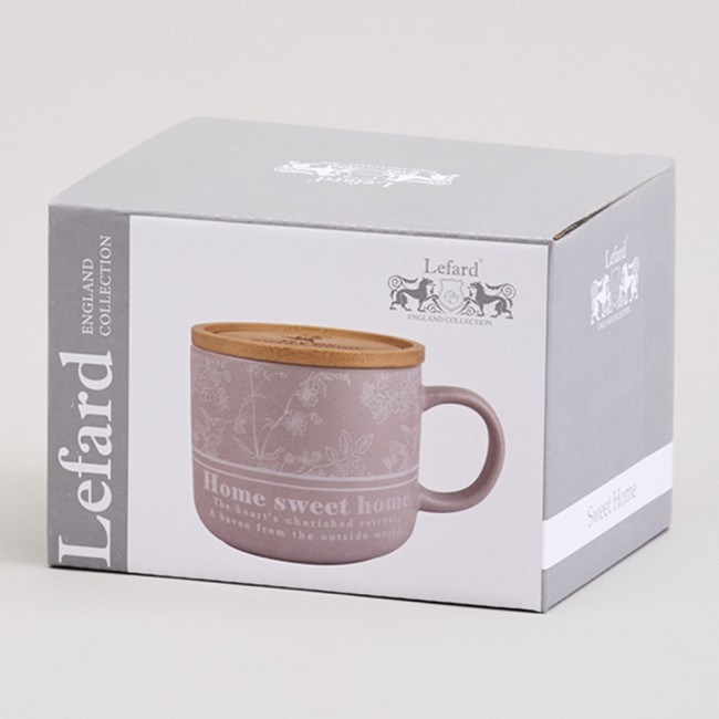 Кружка lefard 400мл с бамбуковой крышкой "loving family" 9.6*8cm Lefard (756-478) Кружка lefard 400мл с бамбуковой крышкой "loving family" 9.6*8cm Lefard (756-478)