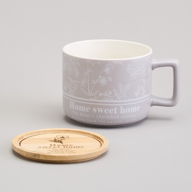 Кружка lefard 400мл с бамбуковой крышкой "loving family" 9.6*8cm Lefard (756-478) Кружка lefard 400мл с бамбуковой крышкой "loving family" 9.6*8cm Lefard (756-478)