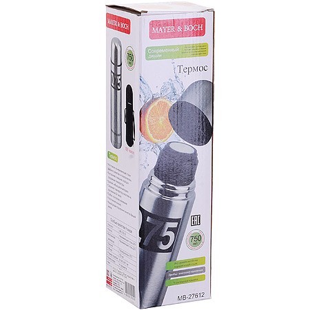 Термос 750мл нерж/сталь чехол-сумка Mayer&Boch (27612) Термос 750мл нерж/сталь чехол-сумка Mayer&Boch (27612)