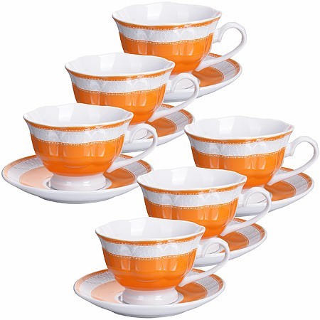 Чайный набор 12пр 220мл фарфор под/упLR (28596) Чайный набор 12пр 220мл фарфор под/упLR (28596)