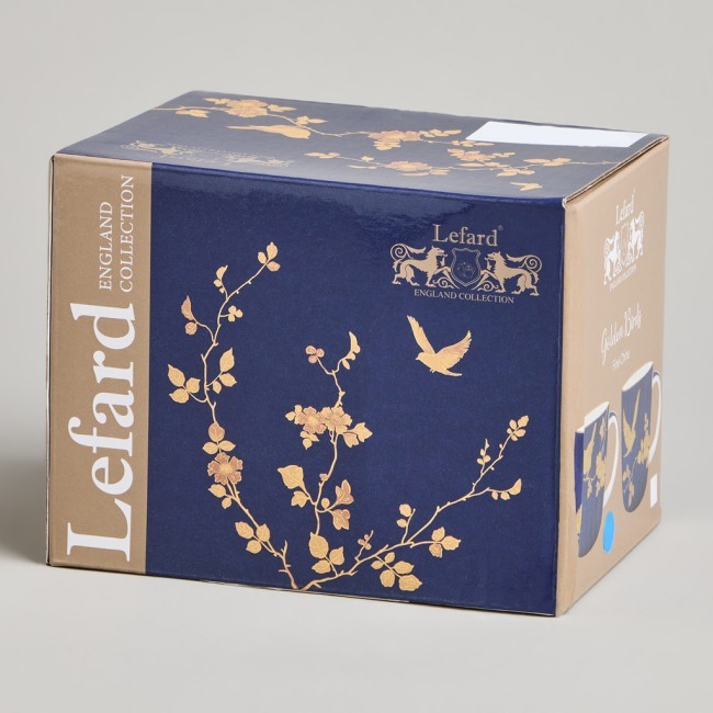 Кружка lefard "golden birds" 330 мл Lefard (419-141) Кружка lefard "golden birds" 330 мл Lefard (419-141)