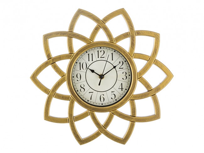 Часы настенные кварцевые "italian style" 34*36*5 см.диаметр циферблата=15 см. Lefard (220-131)