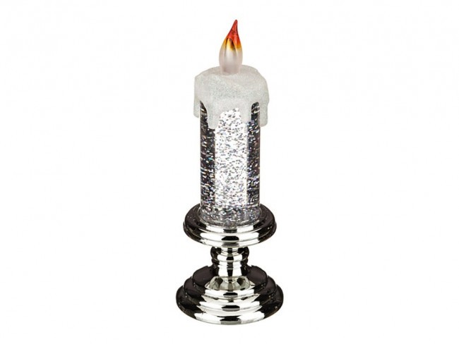 Фигурка с подсветкой "свеча" 7*7 см. высота=20,5 см Lefard (786-233)