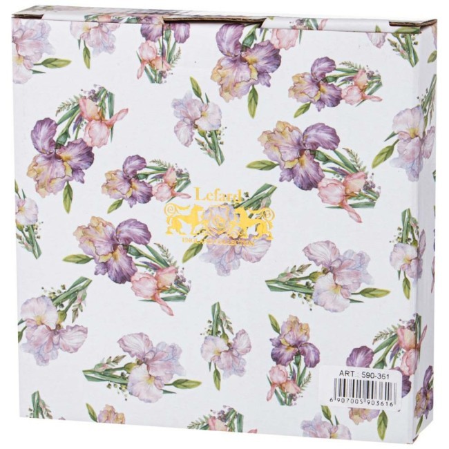 Тарелка lefard "irises" сердце 15*2 см Lefard (590-361)